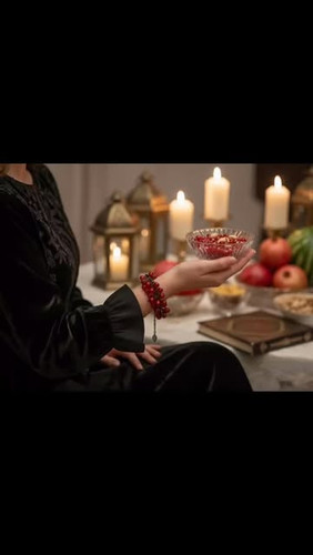 دستبند دونه انار دو رج