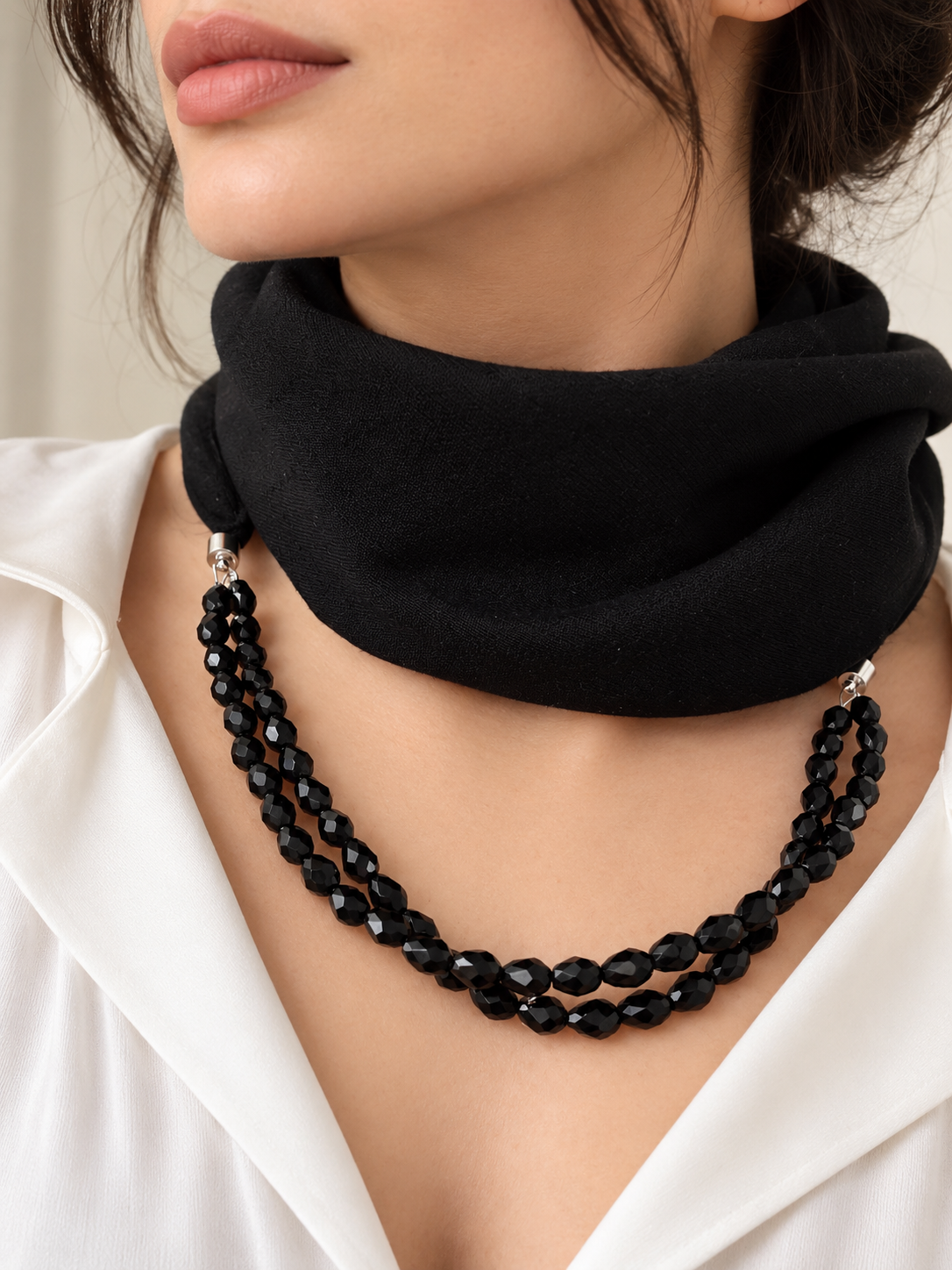 گردنبند/دستمال گردن مشکی